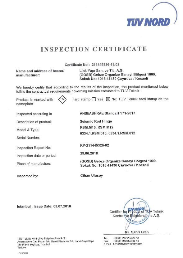Rotlu Sismik Sınırlandırıcılar (RSM)